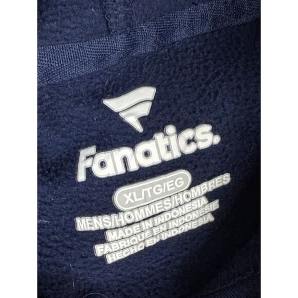 Boston Red Sox Baseball Hoodie Navy Gray Pullover Fanatics X-Large Logo MLB - Picture 8 of 9